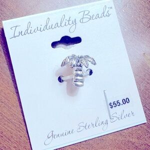 SALE🌴Sterling Palm Tree Bead